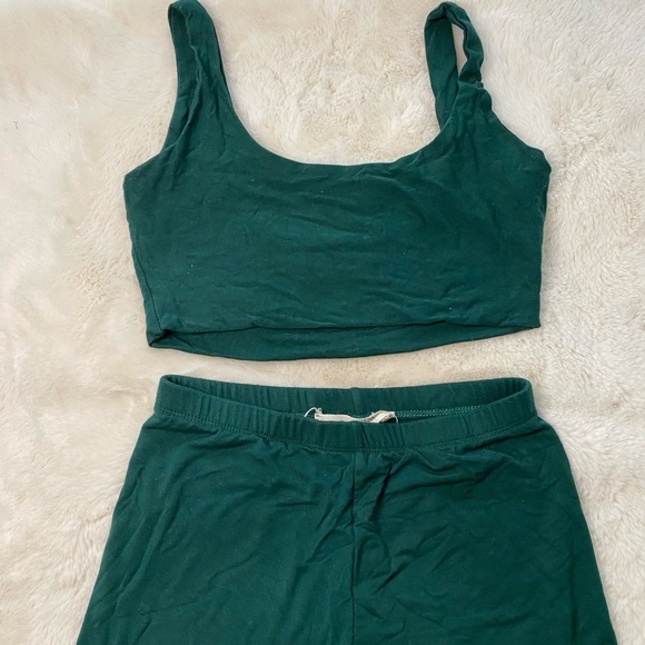 Ootd Fash Olive Green Short Set - Picture 3 of 6